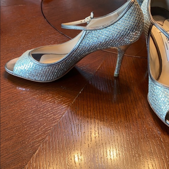 Jimmy Choo heels WORN ONCE - Picture 2 of 3